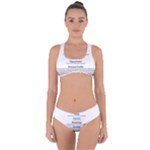 Annette Criss Cross Bikini Set