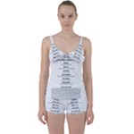 Annette Tie Front Two Piece Tankini