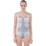 Annette Cut Out Top Tankini Set