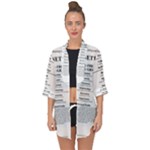 Annette Open Front Chiffon Kimono