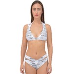 Annette Double Strap Halter Bikini Set