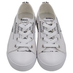 Kids  Low Top Canvas Sneakers 
