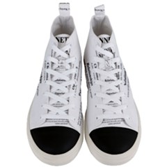 Men s Mid-Top Canvas Sneakers 