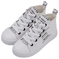 Kids  Mid-Top Canvas Sneakers 