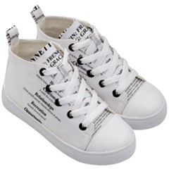 Kids  Mid-Top Canvas Sneakers 