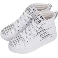 Kids  Hi-Top Skate Sneakers 