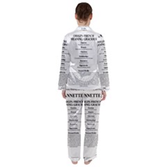 Women s Long Sleeve Satin Pajamas Set 