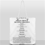 Annette Full Print Rope Handle Tote (Large)
