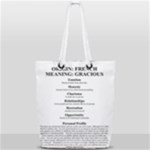 Annette Full Print Rope Handle Tote (Small)