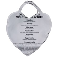 Giant Heart Shaped Tote 