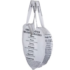 Giant Heart Shaped Tote 