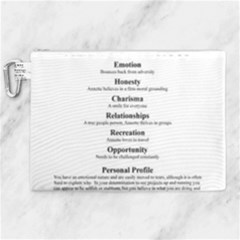 Canvas Cosmetic Bag (XL) 