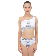 Spliced Up Two Piece Swimsuit 