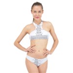 Annette High Neck Bikini Set