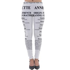 Lightweight Velour Leggings 