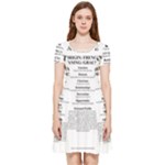 Annette Inside Out Cap Sleeve Dress