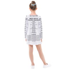Kids  Long Sleeve Dress 