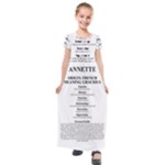 Annette Kids  Short Sleeve Maxi Dress