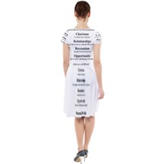 Cap Sleeve Midi Dress 