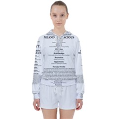 Women s Tie Up Sweat 