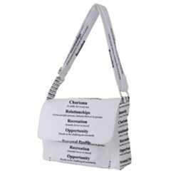 Full Print Messenger Bag (S) 