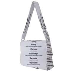 Full Print Messenger Bag (S) 