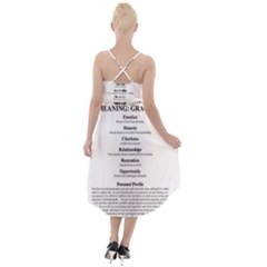 High-Low Halter Chiffon Dress  
