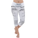 Annette Lightweight Velour Capri Yoga Leggings