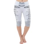 Annette Lightweight Velour Cropped Yoga Leggings