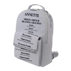 Flap Pocket Backpack (Large) 