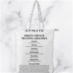 Annette Double Zip Up Tote Bag