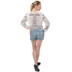 Banded Bottom Chiffon Top 