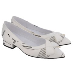 Women s Bow Heels 