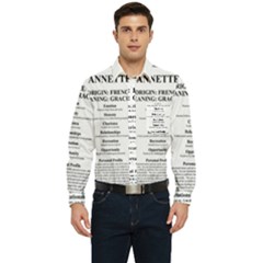 Men s Long Sleeve Pocket Shirt  