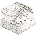 Wooden Puzzle Hexagon 