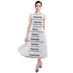 Round Neck Boho Dress 