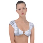 Annette Cap Sleeve Ring Bikini Top