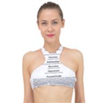 Annette High Neck Bikini Top