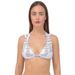 Annette Double Strap Halter Bikini Top