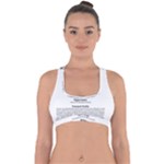 Annette Cross Back Hipster Bikini Top 