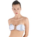 Annette Twist Bandeau Bikini Top
