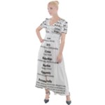 Annette Button Up Short Sleeve Maxi Dress