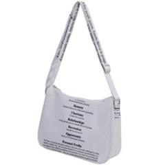 Zip Up Shoulder Bag 
