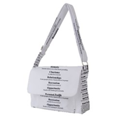 Full Print Messenger Bag (M) 