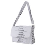Annette Full Print Messenger Bag (M)