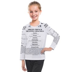 Kids  Long Mesh T-Shirt 