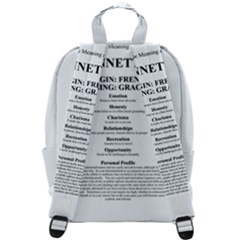 Zip Up Backpack 