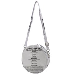 Crossbody Circle Bag 