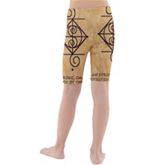 Kids  Mid Length Swim Shorts 