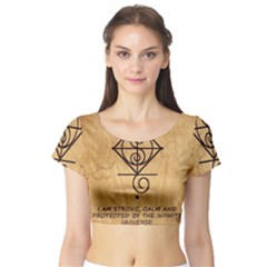 Short Sleeve Crop Top 